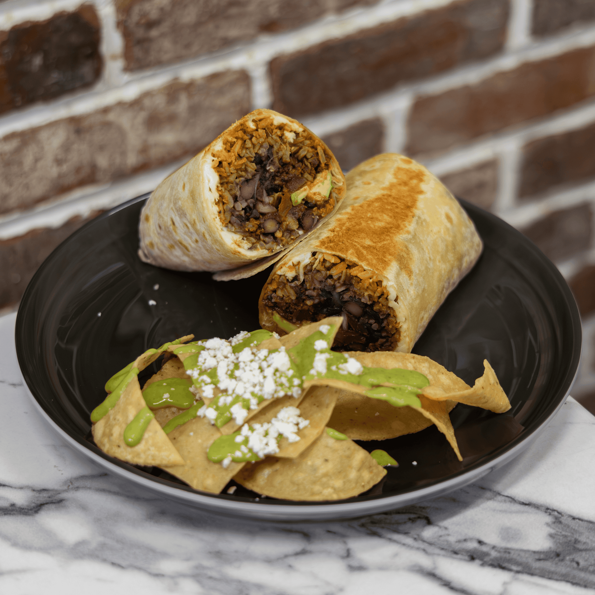 Oaxaca Burrito.