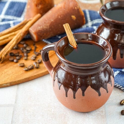 Organic Cafe de Olla.